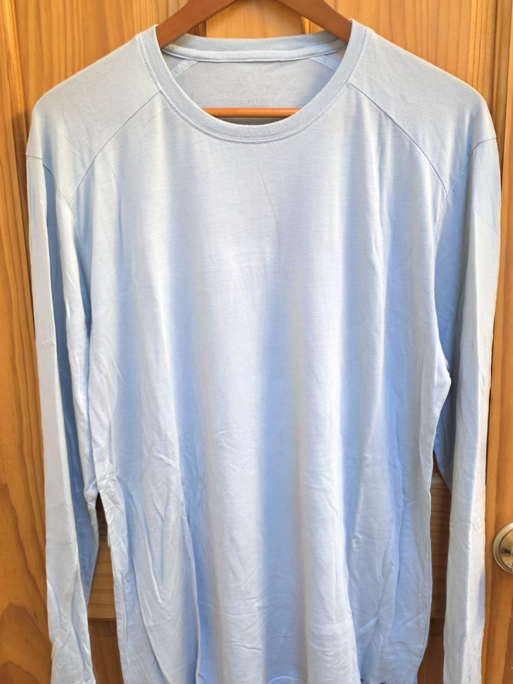 Aeropostale Light Blue Long Sleeve Crewneck Top
